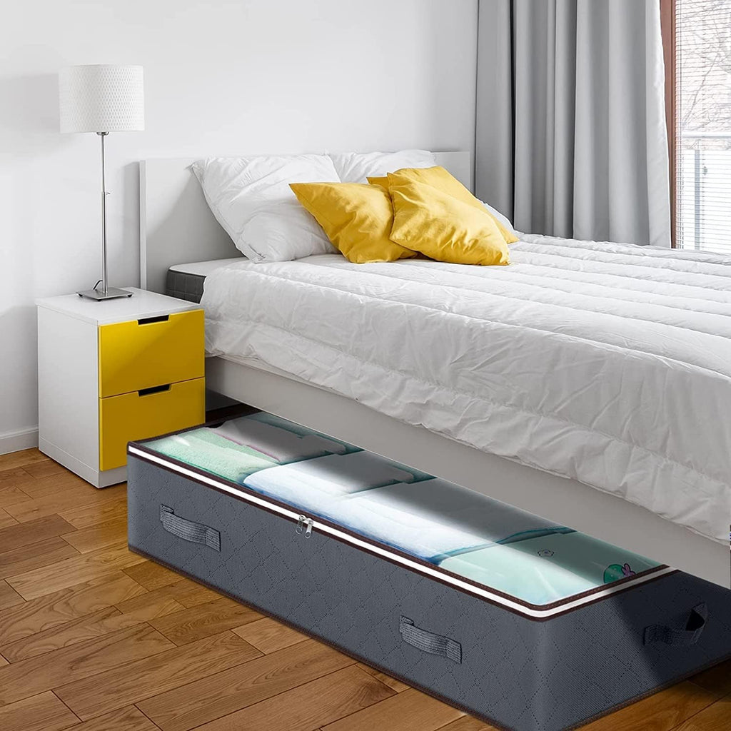 Gain de place sous lit – Rangement grande capacité (2 sacs)